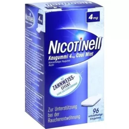 NICOTINELL Žvakaća guma Cool Mint 4 mg, 96 kom