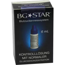 BGSTAR Kontrolna otopina normal, 6 ml