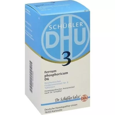 BIOCHEMIE DHU 3 Ferrum phosphoricum D 6 tableta, 420 kom