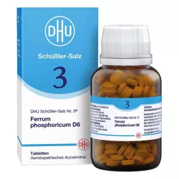 BIOCHEMIE DHU 3 Ferrum phosphoricum D 6 tableta, 420 kom