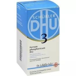 BIOCHEMIE DHU 3 Ferrum phosphoricum D 12 tableta, 420 kom