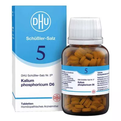 BIOCHEMIE DHU 5 Kalium phosphoricum D 6 tableta, 420 kom