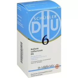 BIOCHEMIE DHU 6 Kalium sulfuricum D 6 tableta, 420 kom