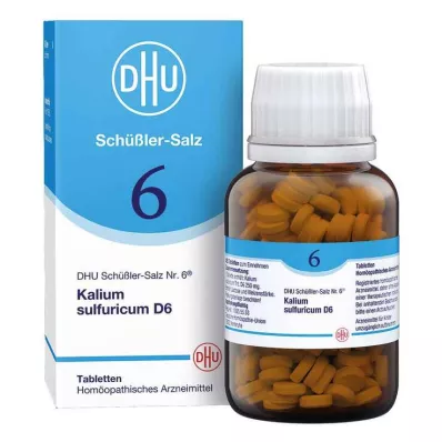 BIOCHEMIE DHU 6 Kalium sulfuricum D 6 tableta, 420 kom