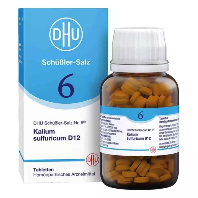 BIOCHEMIE DHU 6 potassium sulfuricum D 12 tableta, 420 kom