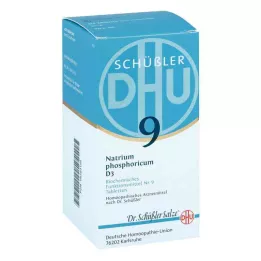 BIOCHEMIE DHU 9 Natrijev fosfor d 3 tablete, 420 ST