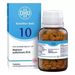BIOCHEMIE DHU 10 Natrum sulfuricum D 12 tableta, 420 kom