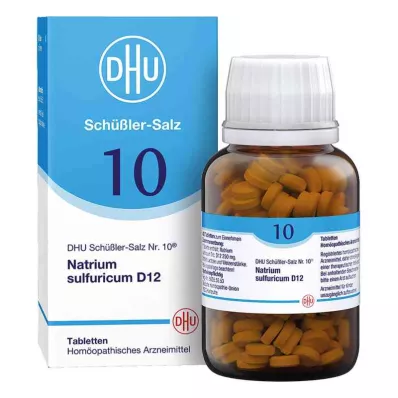 BIOCHEMIE DHU 10 Natrum sulfuricum D 12 tableta, 420 kom