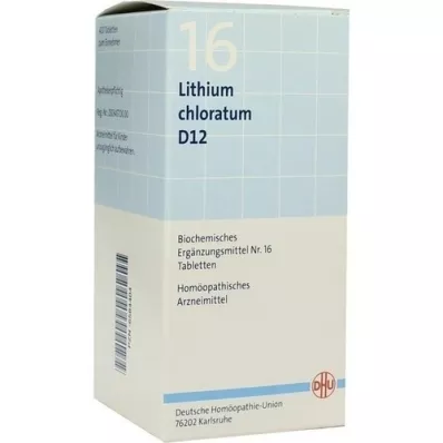 BIOCHEMIE DHU 16 Lithium chloratum D 12 tableta, 420 kom
