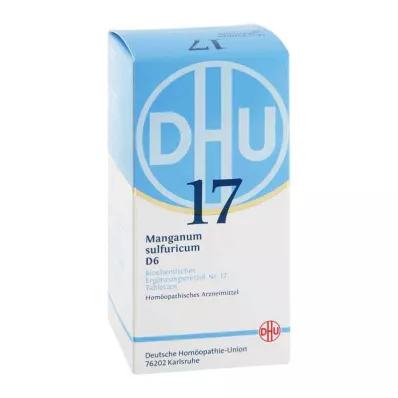 BIOCHEMIE DHU 17 Manganum Sumporuricum D 6 tablete, 420 ST
