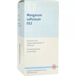 BIOCHEMIE DHU 17 Manganum sulfuricum D 12 tableta, 420 kom