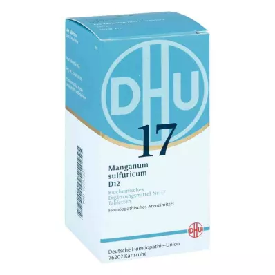 BIOCHEMIE DHU 17 Manganum sulfuricum D 12 tableta, 420 kom