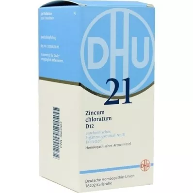 BIOCHEMIE DHU 21 Zincum chloratum D 12 tableta, 420 kom