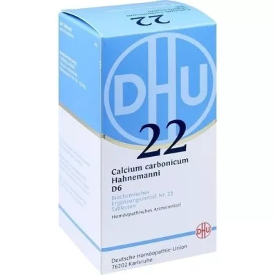 BIOCHEMIE DHU 22 Calcium carbonicum D 6 tableta, 420 kom