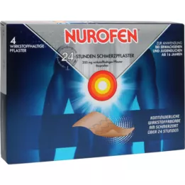 NUROFEN 24-satni flasteri protiv bolova 200 mg, 4 kom
