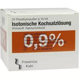 KOCHSALZLÖSUNG 0,9% Pl.Fresenius otopina za injekcije, 20X10 ml