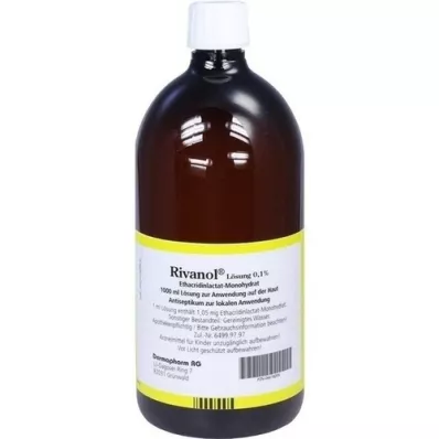 RIVANOL Otopina 0,1%, 1000 ml