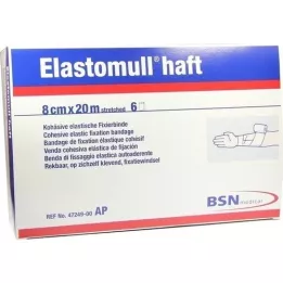 ELASTOMULL ljepljivi zavoj 8 cmx20 m, 6 kom