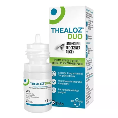 THEALOZ Duo kapi za oči, 10 ml