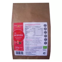 ACEROLA 100% Bio Pur Natural Vit.C prah, 500 g