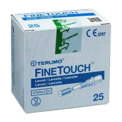 TERUMO FineTouch jednokratne lancete, 25 kom TERUMO FineTouch jednokratne lancete, 25 kom