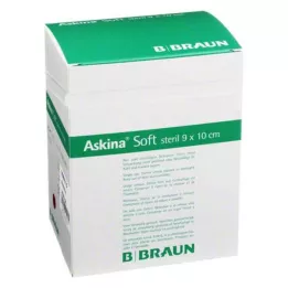 ASKINA Meki povoj za rane 9x10 cm sterilan, 50 kom
