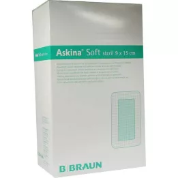 ASKINA Meki povoj za rane 9x15 cm sterilan, 40 kom