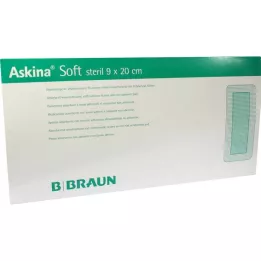 ASKINA Meki povoj za rane 9x20 cm sterilan, 30 kom