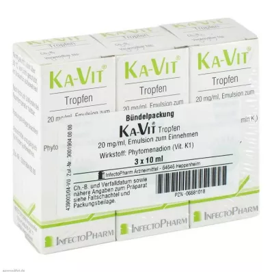 KA VIT Kapi, 3X10 ml