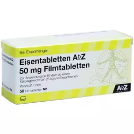 EISENTABLETTEN AbZ 50 mg filmom obložene tablete, 50 kom