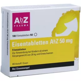 EISENTABLETTEN AbZ 50 mg filmom obložene tablete, 100 kom