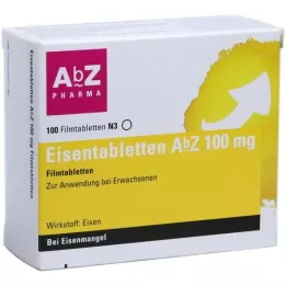 EISENTABLETTEN AbZ 100 mg filmom obložene tablete, 100 kom