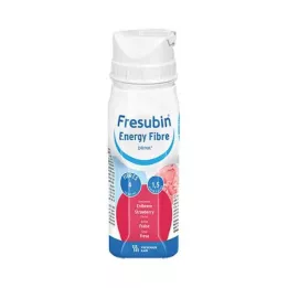 FRESUBIN ENERGY Fiber DRINK Boca za piće od jagode, 4X200 ml