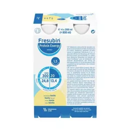 FRESUBIN PROTEIN Energy DRINK Boca za piće Vanilla, 4X200 ml