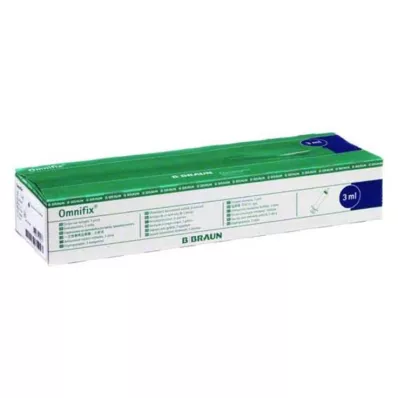 OMNIFIX Solo Spr.3 ml Luer Lock bez lateksa, 100X3 ml