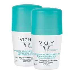 VICHY DEO Roll-on AntipanSpirant 48H Double Pack, 2x50 ml