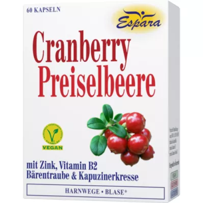 CRANBERRY PREISELBEERE Kapsule, 60 kom