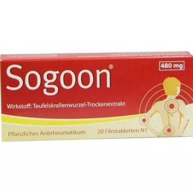 SOGOON 480 mg filmom obložene tablete, 20 kom