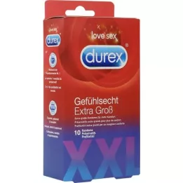 DUREX Extra large kondomi stvarnog osjećaja, 10 komada