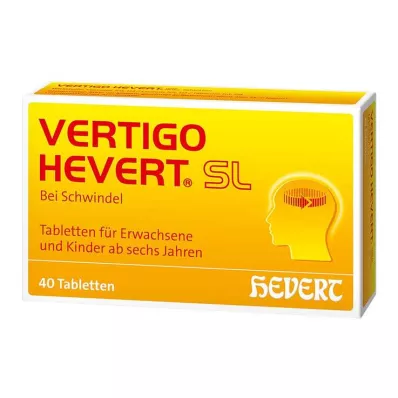 VERTIGO HEVERT SL Tablete, 40 kom