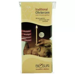 BIOSUN Tradicionalne svijeće za uši, 10 kom