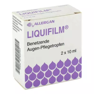 LIQUIFILM Kapi za podmazivanje očiju, 2X10 ml LIQUIFILM Kapi za podmazivanje očiju, 2X10 ml