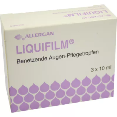 LIQUIFILM Kapi za podmazivanje očiju, 3x10 ml