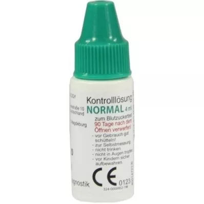 GLUCO TEST Plus kontrolna otopina normal, 4 ml