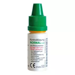GLUCO TEST Plus kontrolna otopina normal, 4 ml