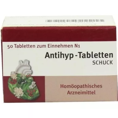 ANTIHYP Tablete Schuck, 50 kom