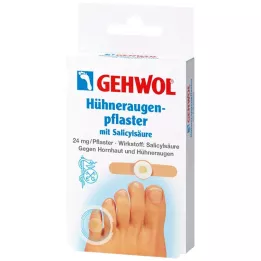 GEHWOL Flasteri za kurje oči sa salicilnom kiselinom, 6 kom
