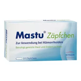 MASTU Čepići za hemoroide, 10 kom