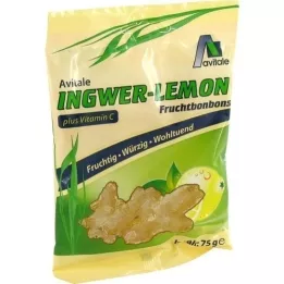 INGWER LEMON Bomboni+Vitamin C, 75 g