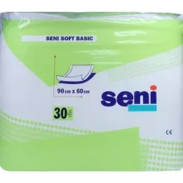 SENI Soft Basic zaštitna podloga za krevet 60x90 cm, 30 kom